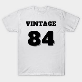 Vintage '84 design T-Shirt T-Shirt